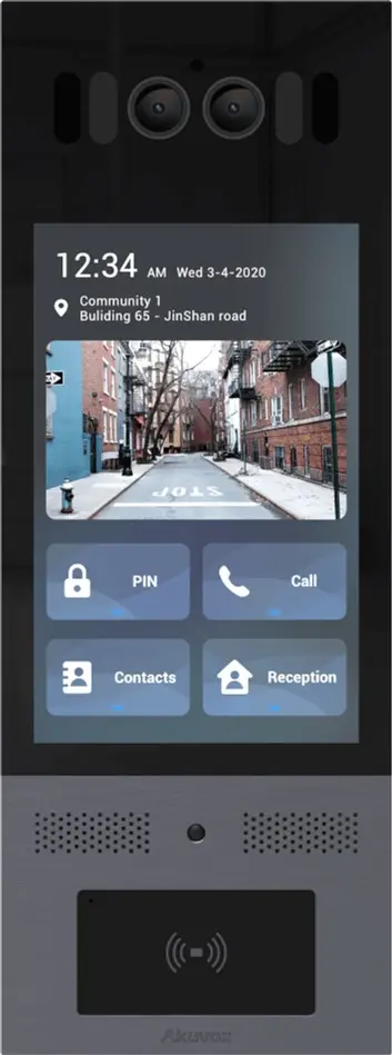 Вызывная панель Akuvox X915S (Black)
