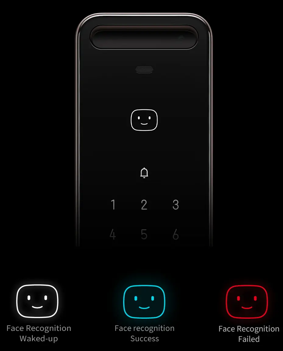 Incuietoare inteligenta Aqara Smart Lock D200i (Black) - 5