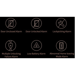 Incuietoare inteligenta Aqara Smart Lock D200i (Black) Thumb