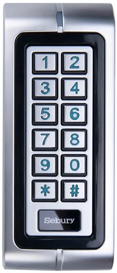 Cititor de proximitate Sebury R4-K H&EM (Silver)