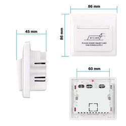 Карточный выключатель SmartPass SMP-SAVER (White) Thumb