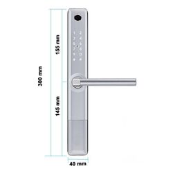 Умный замок SmartPass Budapest (Silver) Thumb