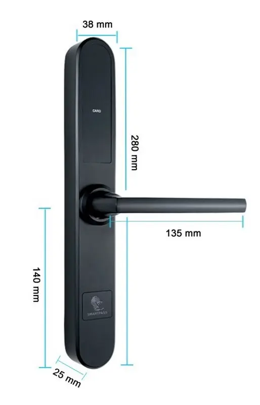 Incuietoare inteligenta SmartPass Geneva (Black)