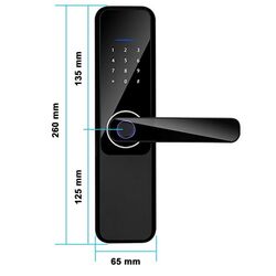 Incuietoare inteligenta SmartPass Malaga (Black) Thumb
