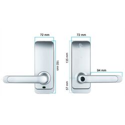 Incuietoare inteligenta SmartPass Milano (Silver) Thumb