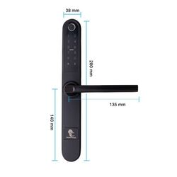 Incuietoare inteligenta SmartPass Monaco (Black) Thumb