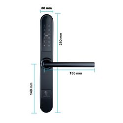 Умный замок SmartPass Paris (Black) Thumb