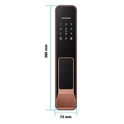 Incuietoare inteligenta SmartPass Porto 68 (Black/Copper) Thumb