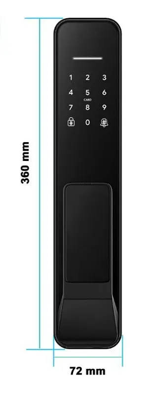 Incuietoare inteligenta SmartPass Porto (Black)