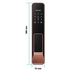 Умный замок SmartPass Porto (Black/Copper) Thumb