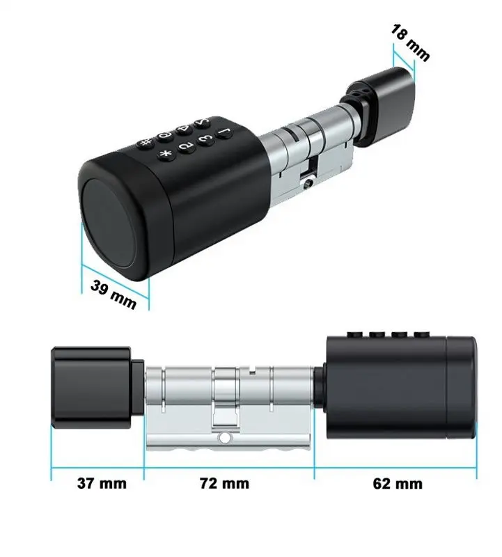 Incuietoare inteligenta SmartPass Seattle 65 (Black)