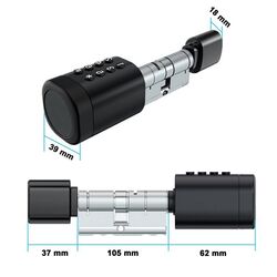 Incuietoare inteligenta SmartPass Seattle 95 (Black) Thumb