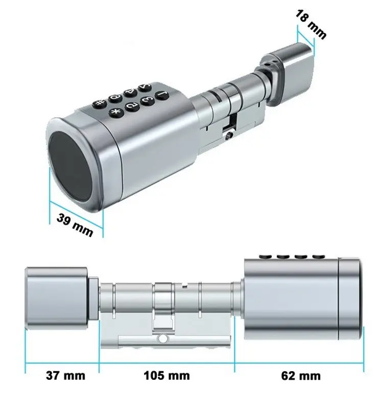 Incuietoare inteligenta SmartPass Seattle 95 (Silver)