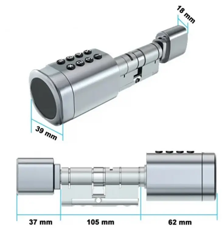 Incuietoare inteligenta SmartPass Seattle Plus 95 (Silver)