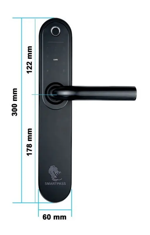 Incuietoare inteligenta SmartPass Sofia (Black)