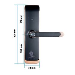 Incuietoare inteligenta SmartPass Tokyo (Black/Copper) Thumb