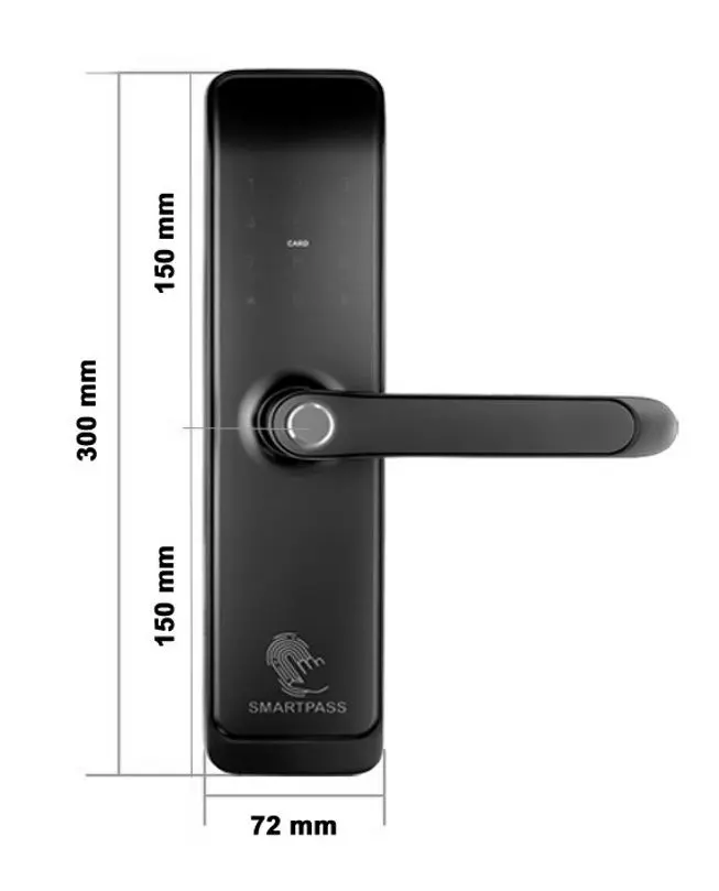 Incuietoare inteligenta SmartPass Tokyo (Silver)