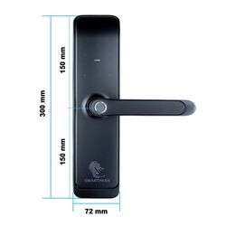 Incuietoare inteligenta SmartPass Tokyo Wi-Fi (Black) Thumb