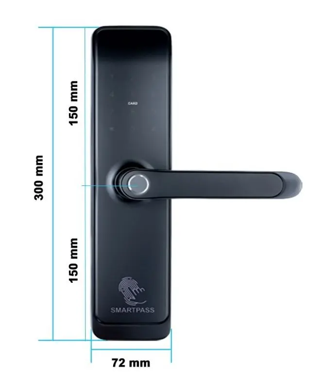 Incuietoare inteligenta SmartPass Tokyo Wi-Fi (Black)