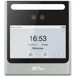 Terminal biometric de control acces ZKTeco EFace10 (Grey)