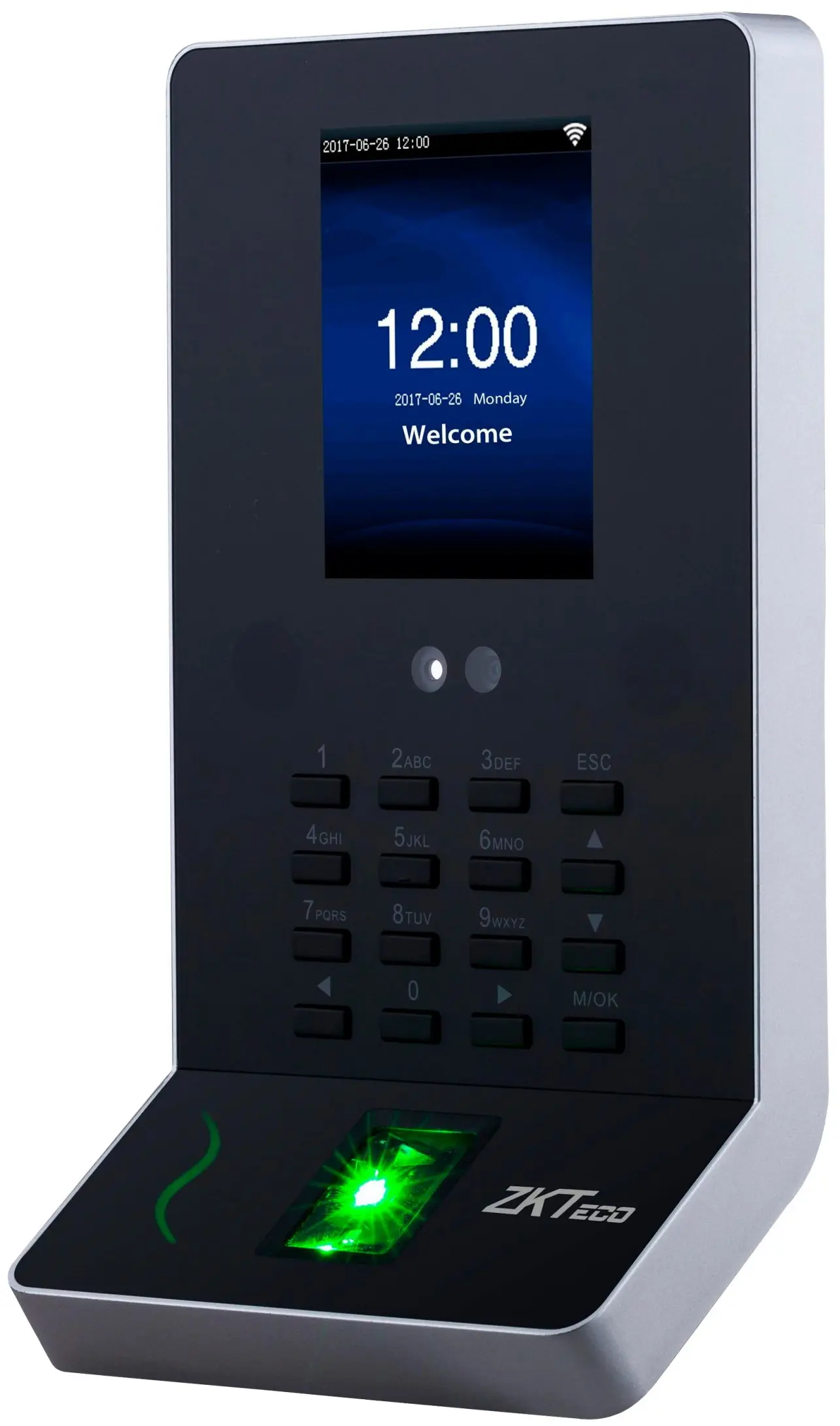 Биометрический терминал контроля доступа ZKTeco MultiBIO 600 (Black)