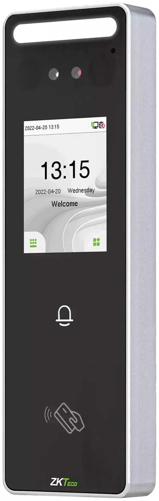 Биометрический терминал контроля доступа ZKTeco SpeedFace-V3L-RFID (Black)