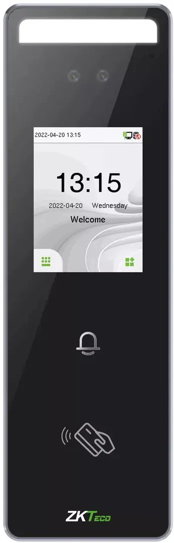 Биометрический терминал контроля доступа ZKTeco SpeedFace-V3L-RFID (Black)