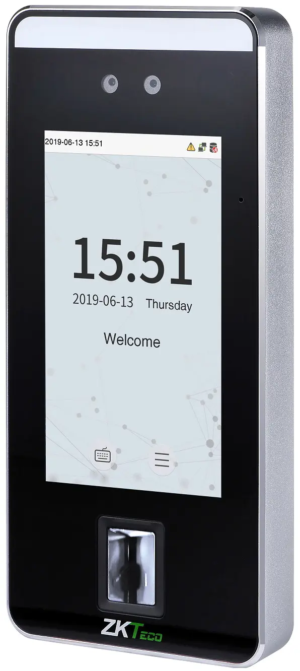 Terminal biometric de control acces ZKTeco SpeedFace-V5L (Black)