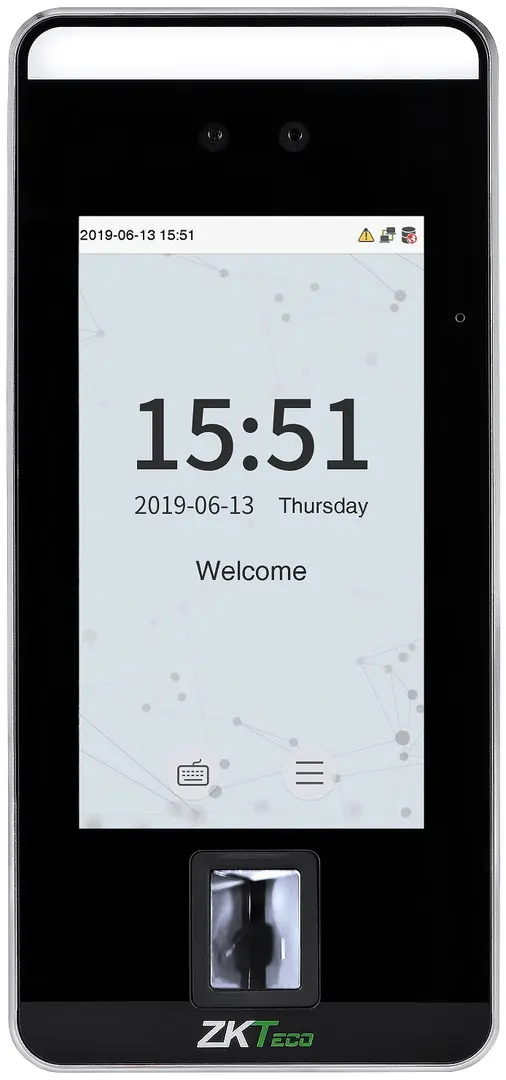 Terminal biometric de control acces ZKTeco SpeedFace-V5L (Black)