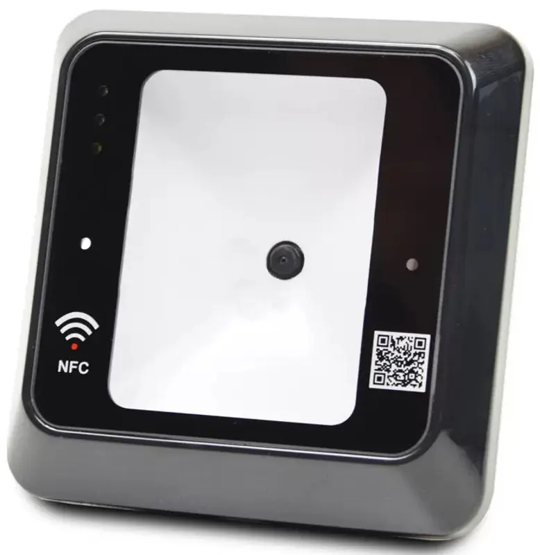 Cititor de carduri și coduri QR ZKTeco QR50BE (Black)