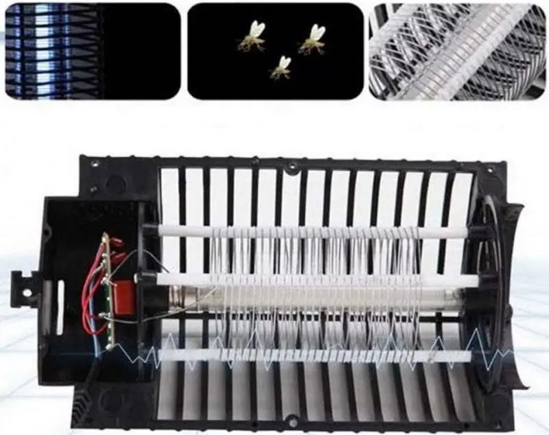 Lampa anti-insecte Esperanza Eliminator EHQ002 (Black)