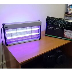 Lampa anti-insecte Swan SK90 (Silver/Black) Thumb