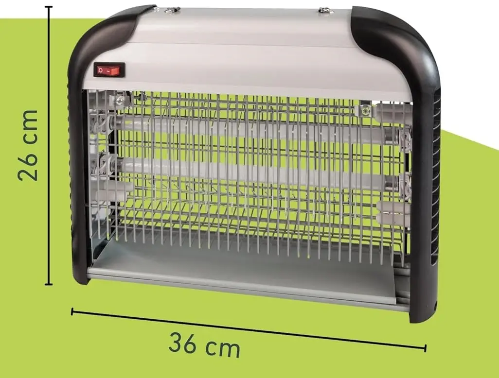 Lampa anti-insecte Windhager 03515 (Inox/Black)