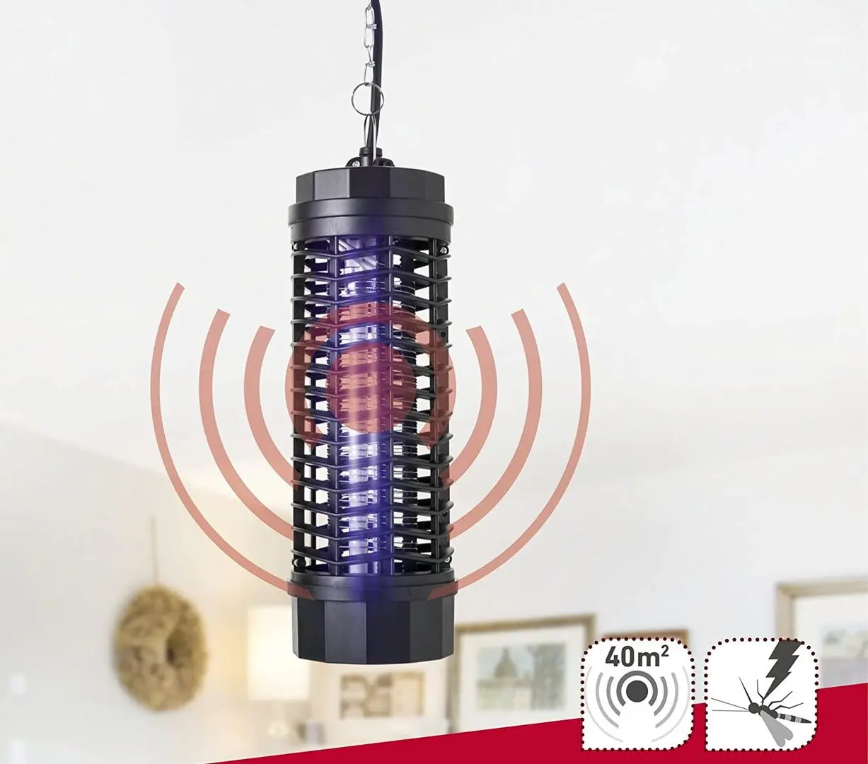 Lampa anti-insecte Windhager 638543 (Black)