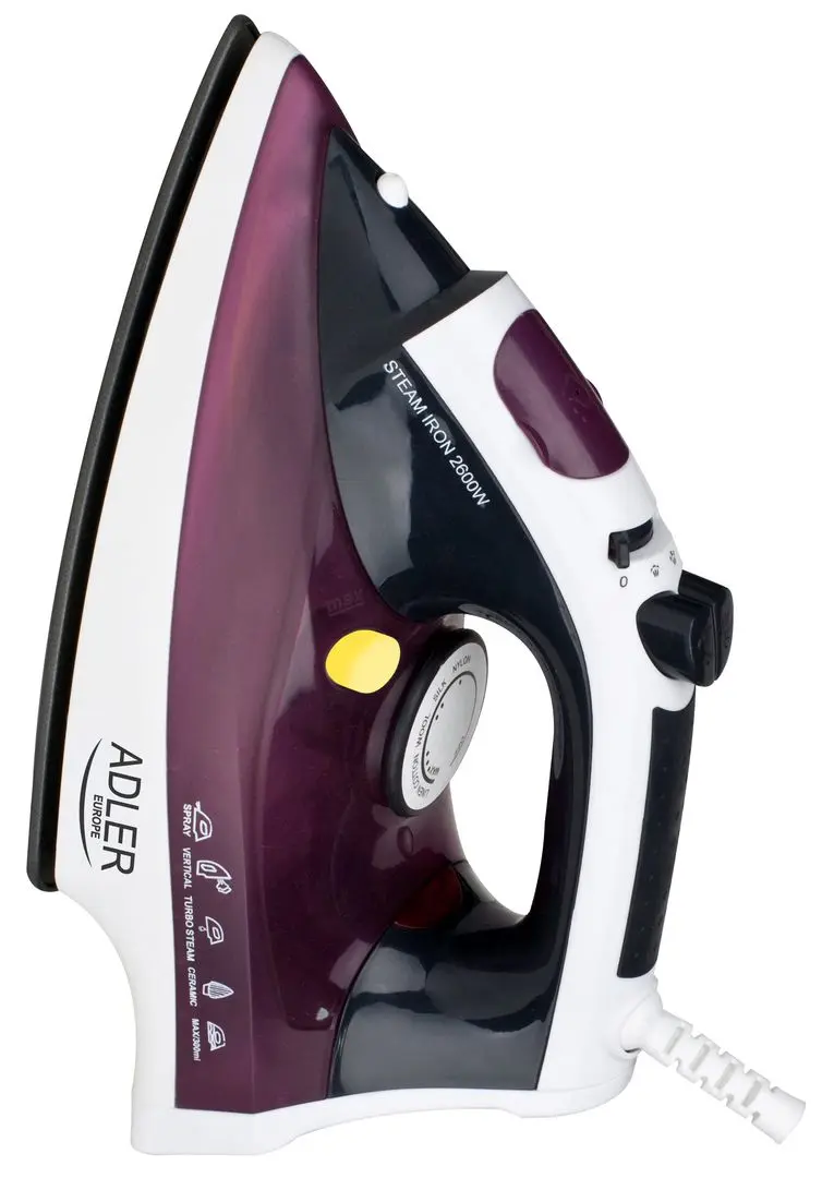 Fier de calcat Adler AD 5022 (White/Bordo)