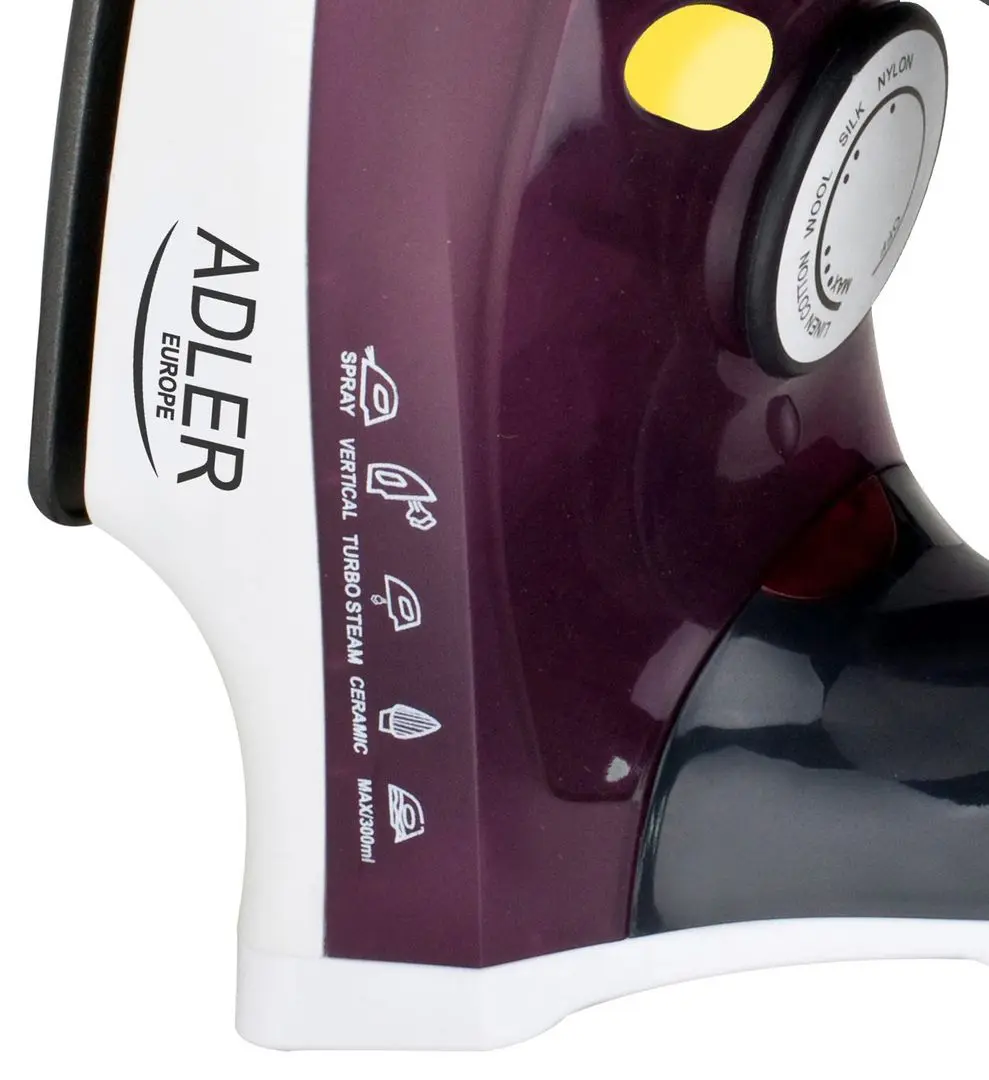 Fier de calcat Adler AD 5022 (White/Bordo)