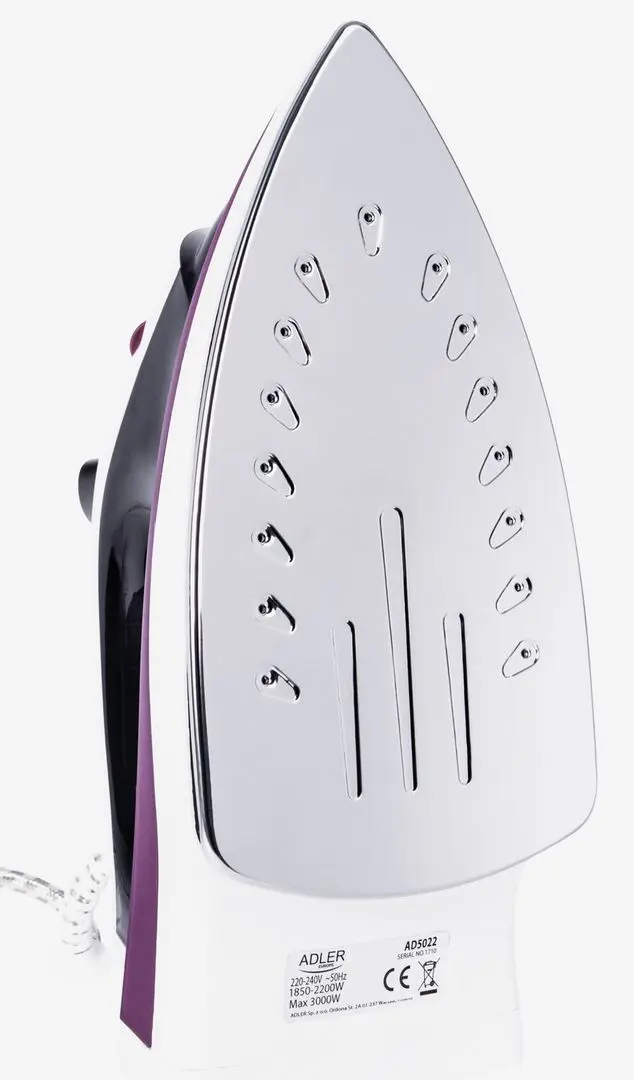 Fier de calcat Adler AD 5022 (White/Bordo)