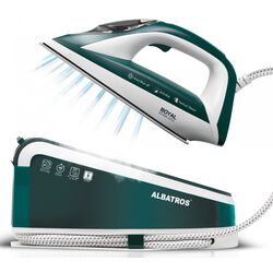 Fier de calcat cu generator de abur Albatros Royal Steam Care (Green) Thumb