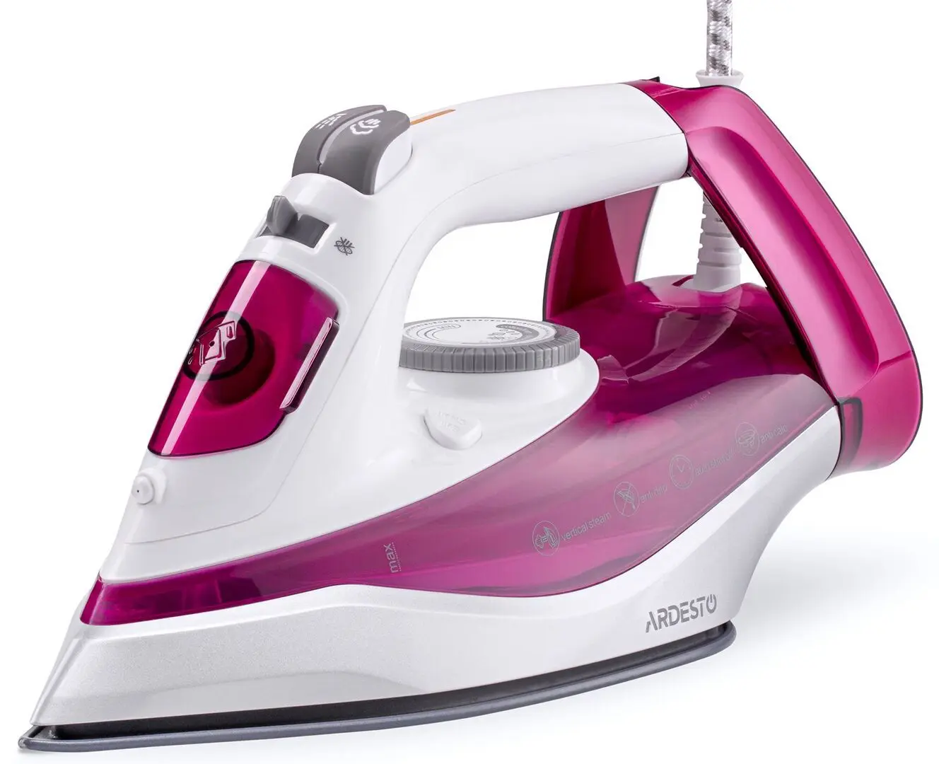 Fier de calcat Ardesto IR-C2230-BUR (Raspberry/White)