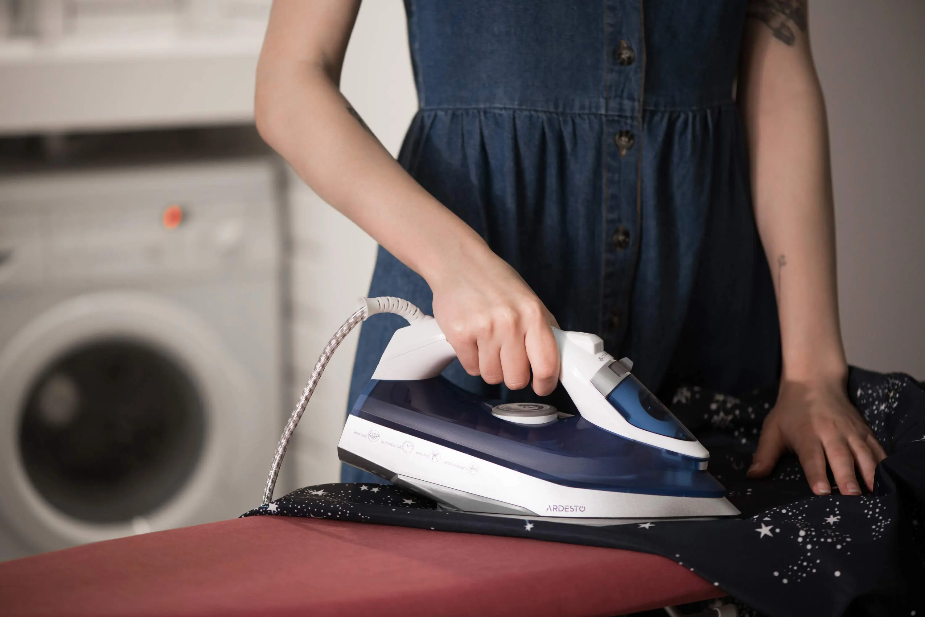 Утюг Ardesto IR-C2232-BL (White/Blue)