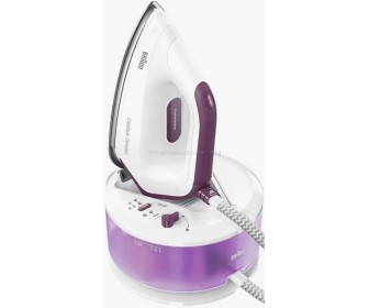 Fier de călcat cu generator de abur Braun CareStyle Compact IS21411VI (White/Purple)