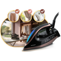 Утюг с парогенератором Berdsen BD-334 333400 (Black/Rose Gold) Thumb