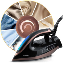 Утюг с парогенератором Berdsen BD-334 333400 (Black/Rose Gold) Thumb
