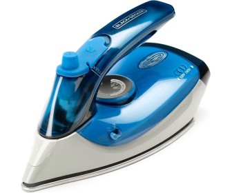 Fier de calcat pentru calatorii Black&Decker BXIR1000E (Blue/White)