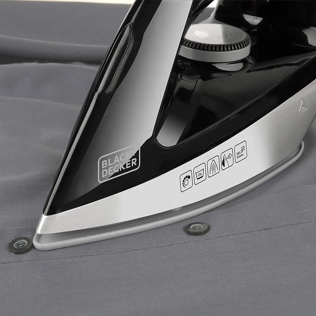 Fier de calcat cu generator de abur Black&Decker BXSS2200E (Black)