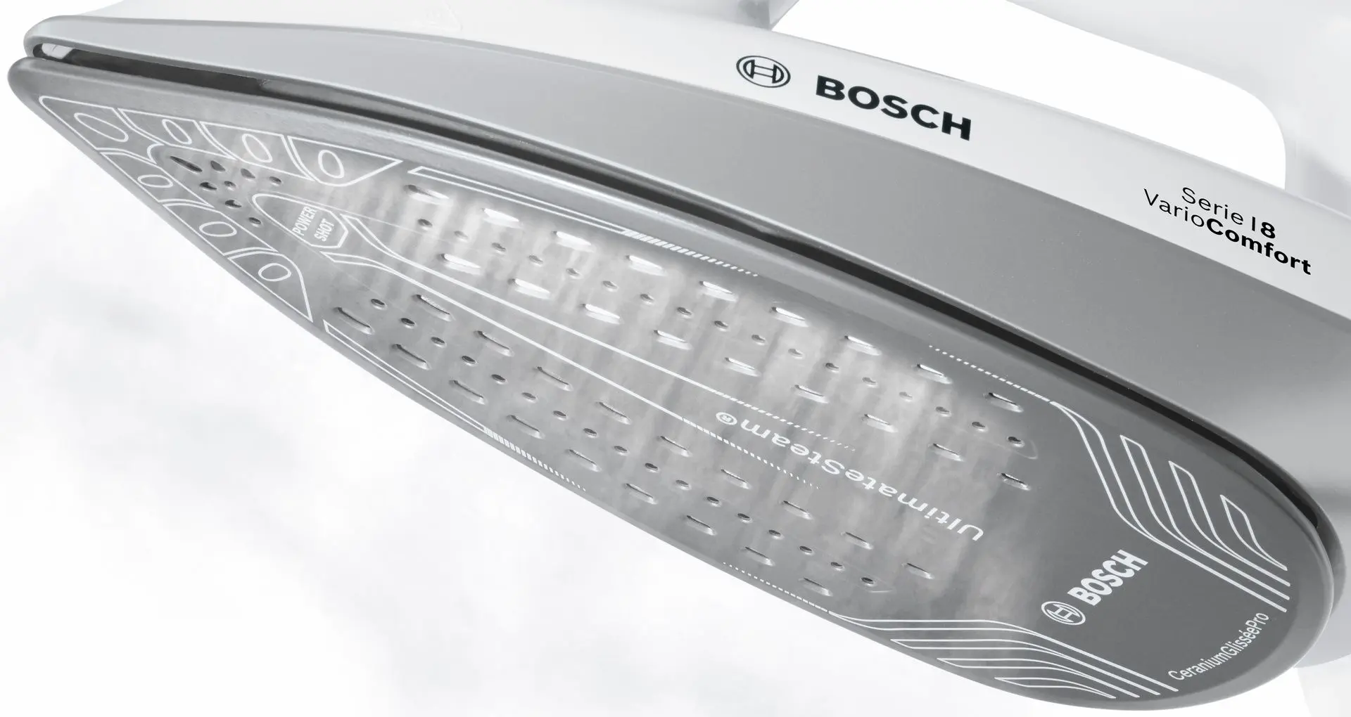 Утюг с парогенератором Bosch TDS6030 (White/Purple) - 5