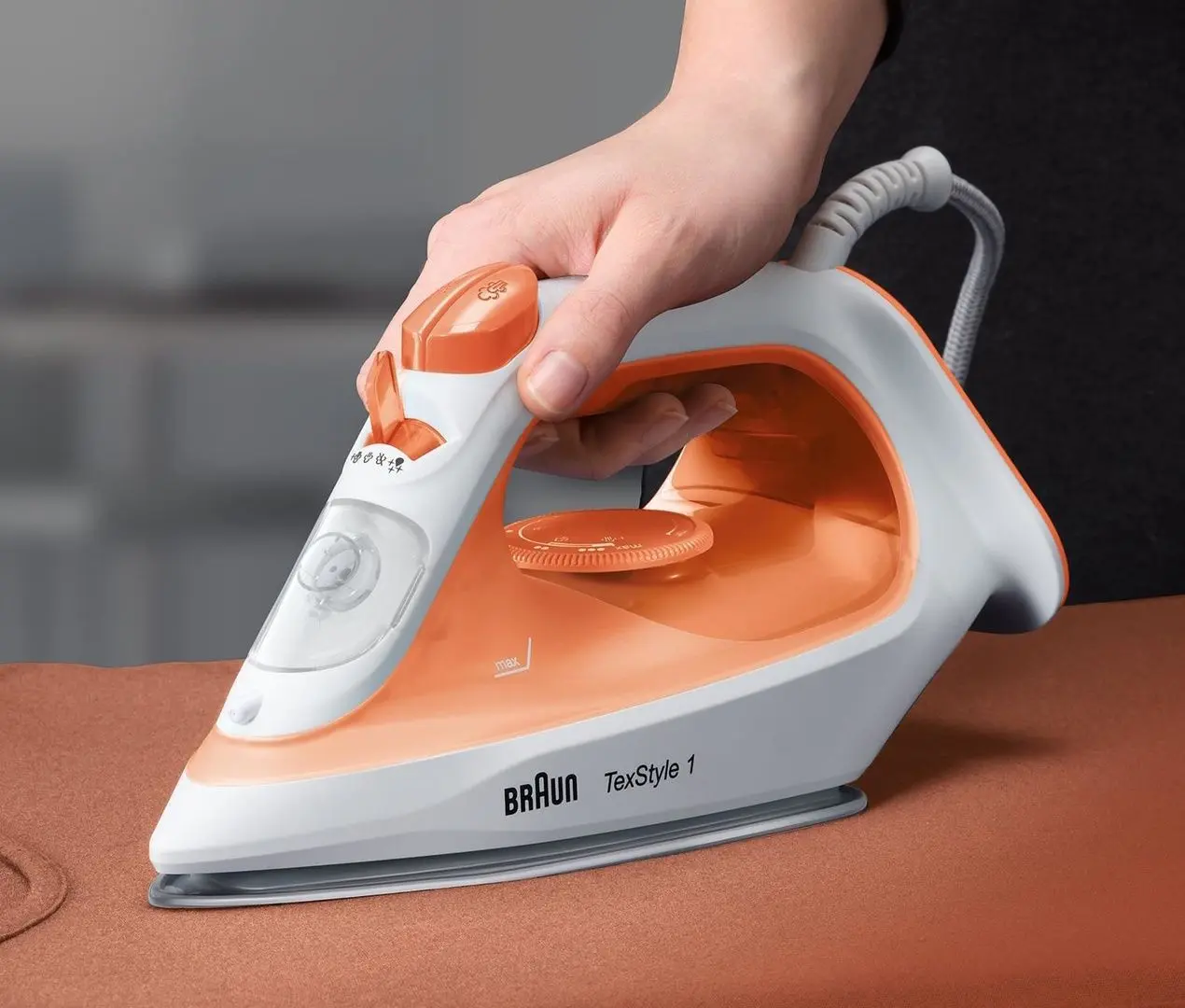 Fier de calcat Braun TexStyle 1 SI1009OR (White/Orange)