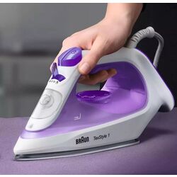 Fier de calcat Braun TexStyle 1 SI1080VI (White/Purple) Thumb