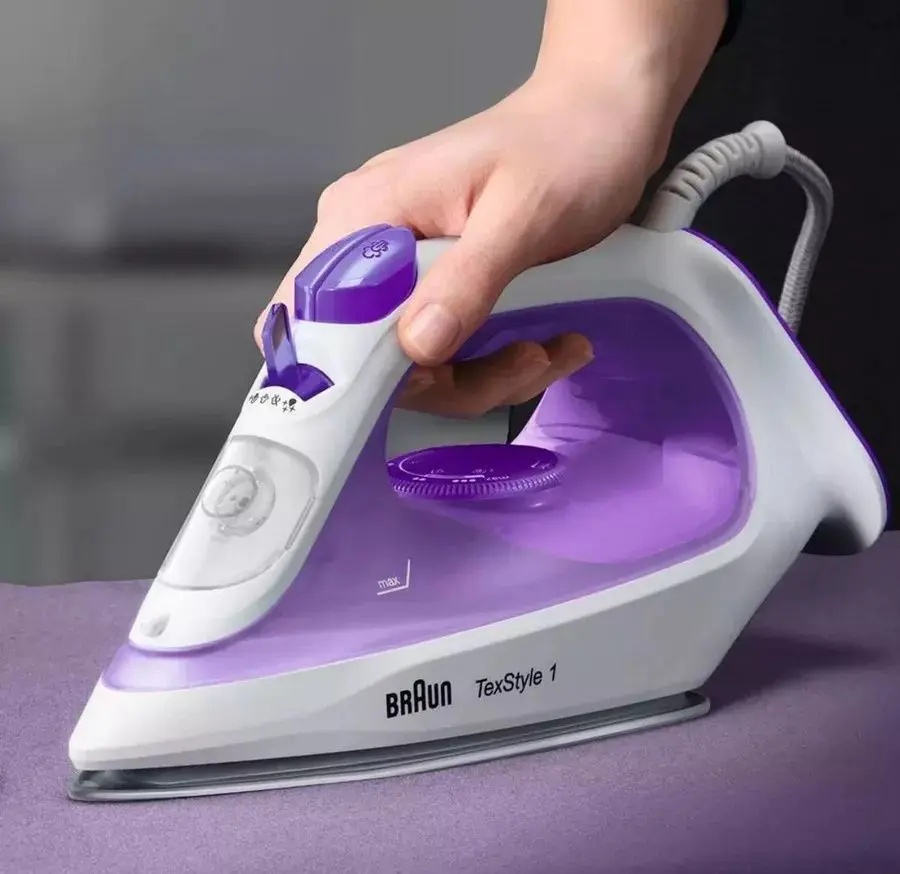 Fier de calcat Braun TexStyle 1 SI1080VI (White/Purple)