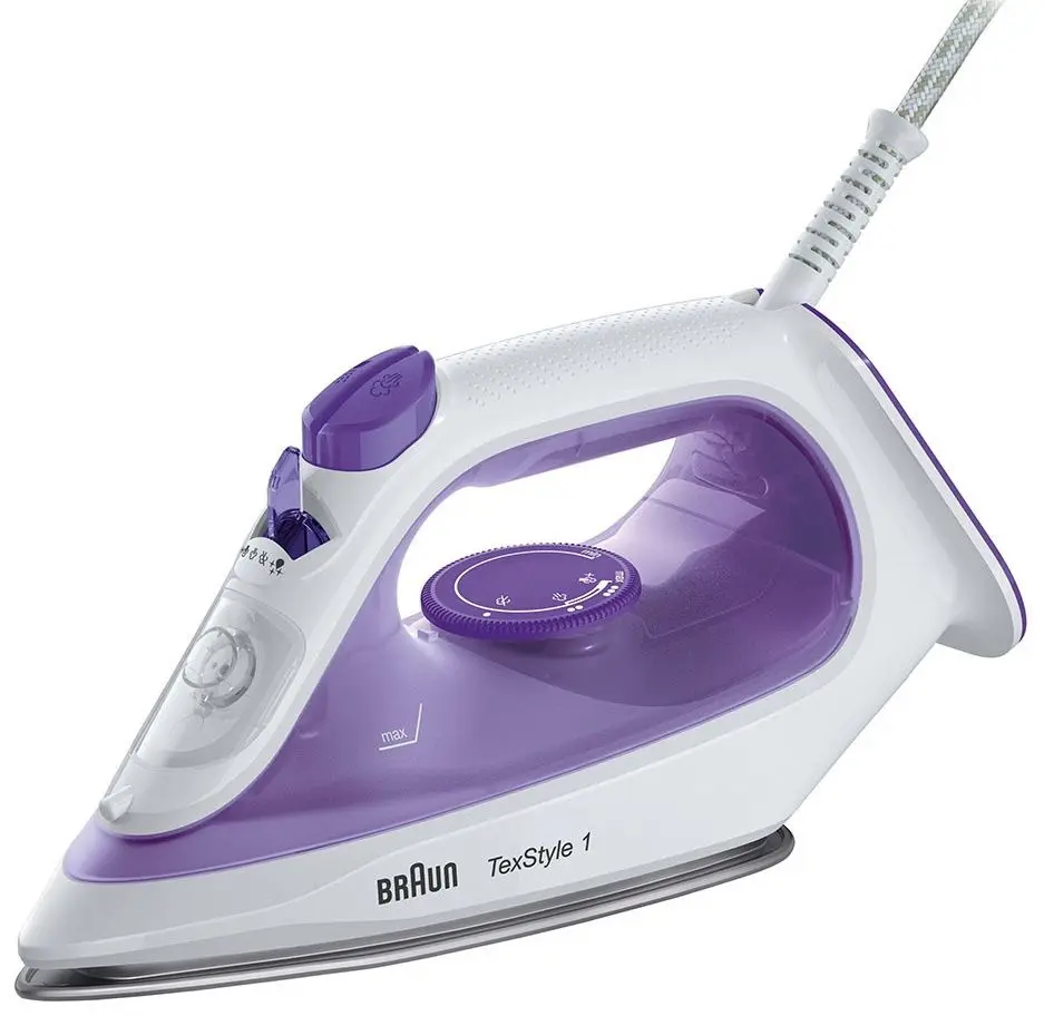 Fier de calcat Braun TexStyle 1 SI1080VI (White/Purple)